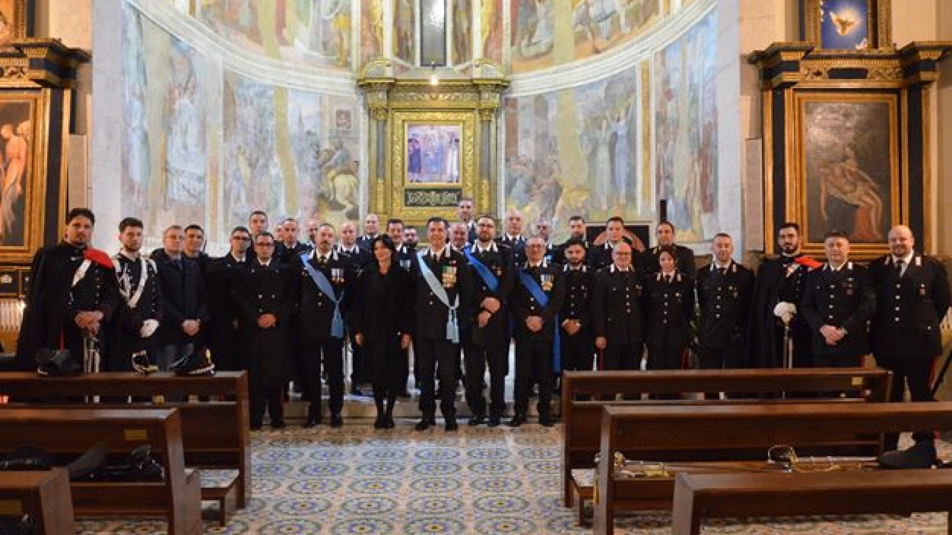 Isernia: i Carabinieri hanno celebrato quest’oggi la “Virgo Fidelis”.